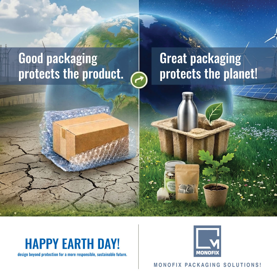 AneesCementwala's tweet image. Good packaging protects the product,
Great packaging protects the Planet !!

Happy Earth Day 2026 !!

MONOFIX Packaging Solutions !
Paul E Prakash
Krishnaprakash Iyer
Barun Banerjee
Ashutosh Anmadwar
Anees Cementwala

#Packaging
#Sustainability
#Innovation