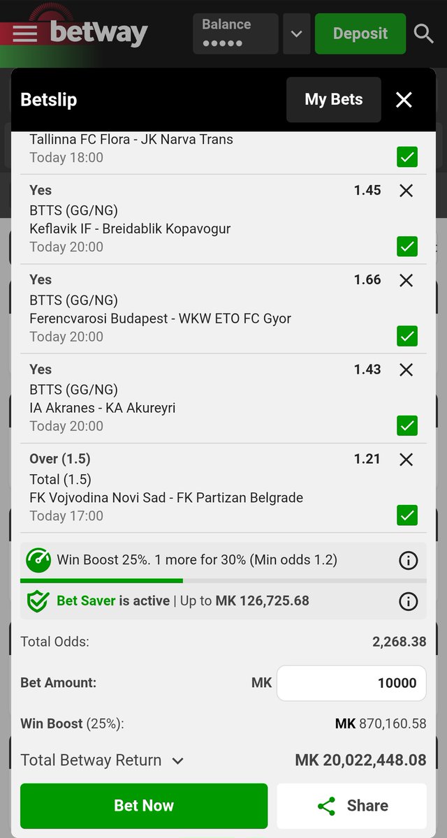 Mangwecha's tweet image. BW4FFFC59D&amp;gt;&amp;gt;500 odds💵
BW5005409D&amp;gt;&amp;gt;2,000 odds💵
BW50021C6C&amp;gt;&amp;gt;369 odds💵
BW5002C00E&amp;gt;&amp;gt;200 odds💵
BW5003A940&amp;gt;&amp;gt;90 odds
BW4FFF267F&amp;gt;&amp;gt;29 odds
BW500314F6&amp;gt;&amp;gt;20 odds🎯
BW5003EB5F&amp;gt;&amp;gt;23 odds🎯
BW5001533A&amp;gt;&amp;gt;11 odds🎯
#Betwaycodes

2,000 odds, 500 odds, &amp;amp; 369 odds🙏

Let's try again