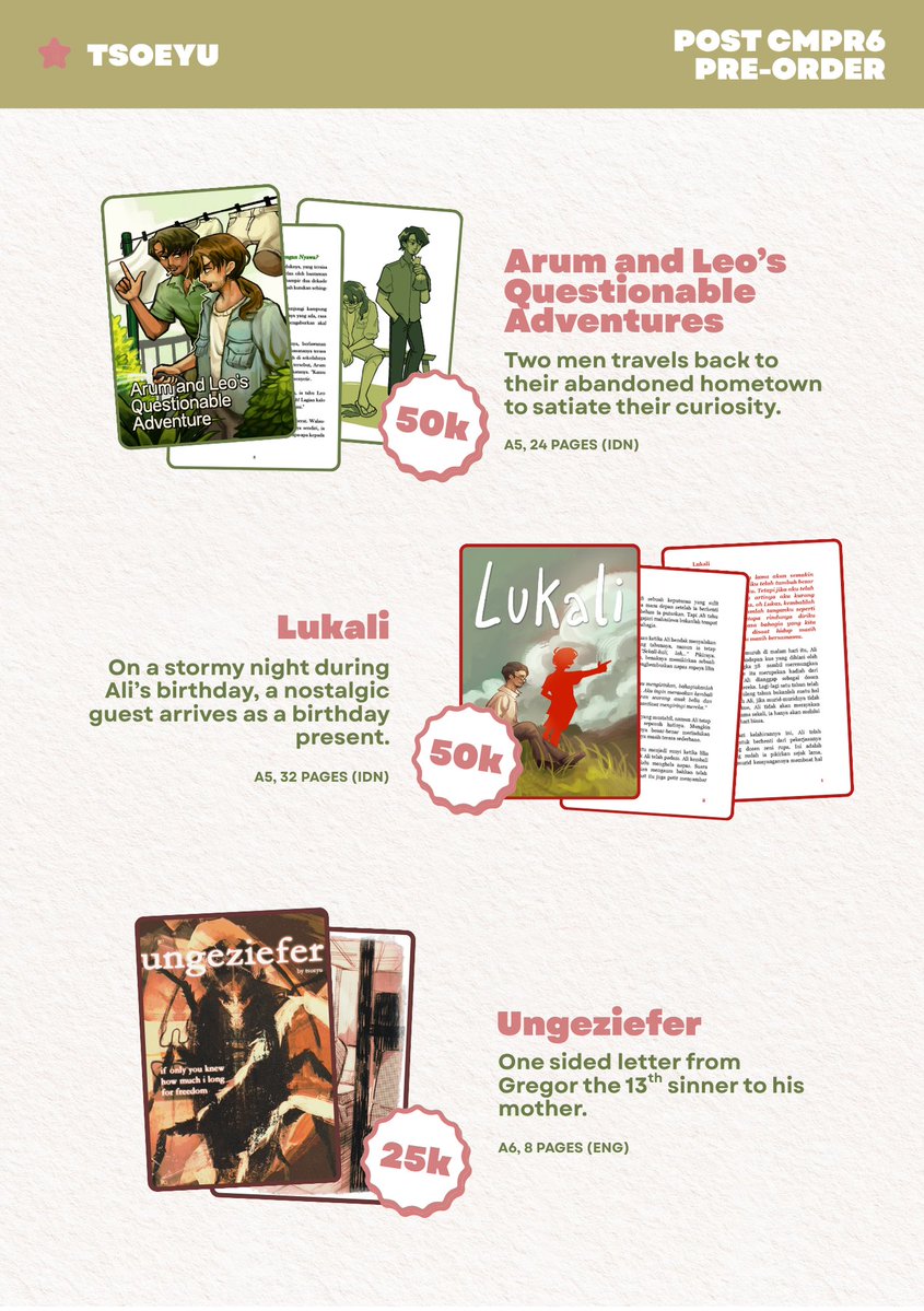 🍥🍡suyu geming ✰ COMIPARA D22-23 tweet media