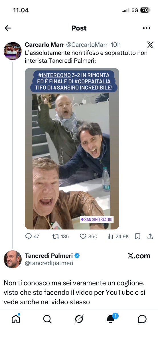 Carcarlo Marr tweet media