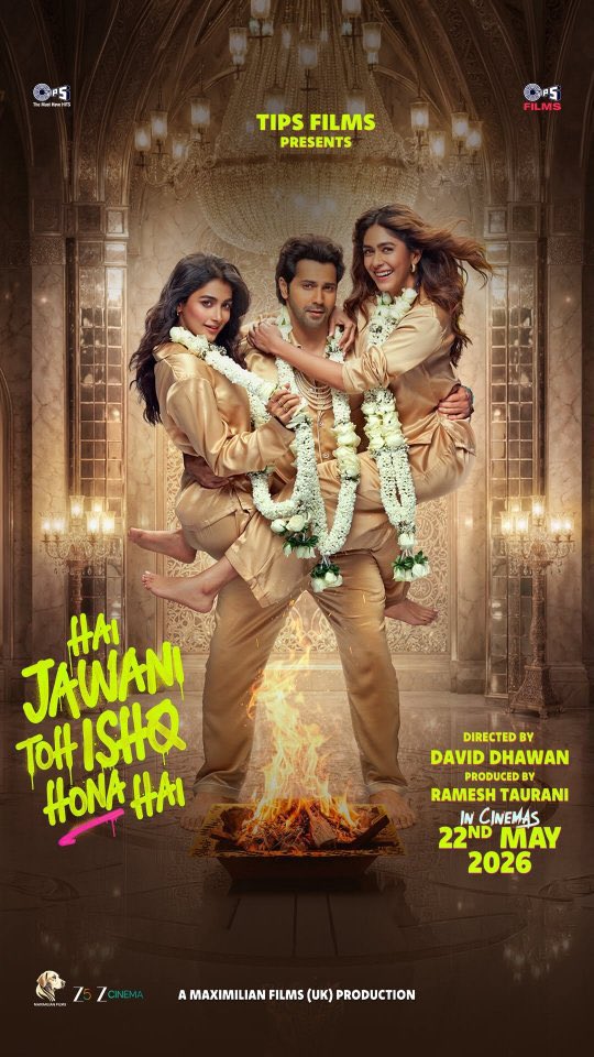MuktaA2Cinemas's tweet image. Ishq, drama aur full-on entertainment ka perfect combo

Hai Jawani Toh Ishq Hona Hai – coming soon to your nearest MuktaA2 Cinemas

#HaiJawaniTohIshqHonaHai #ComingSoon #BollywoodEntertainment #MuktaA2Cinemas #MovieTime