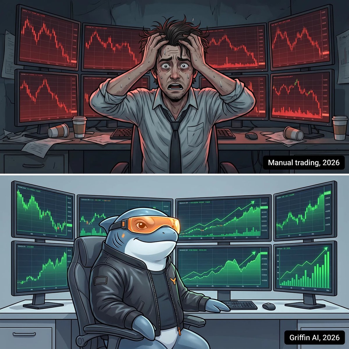 GriffinAI | The #1 AI Agent Builder for DeFi 🤖 tweet media