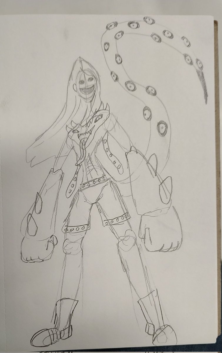 GreenMarsArt's tweet image. I accidentally came up with a superhero story concept. It still needs work.

Vanish has the power to make things appear and disappear seemingly out of thin air, with a twist or two up his sleeve.

Kapow makes things blow up when he punches them.

#art #sketchbook  #Superheroes