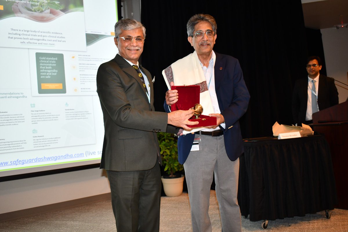 moayush's tweet photo. At the 24th International Conference on the Science of Botanicals (ICSB), the Ministry of Ayush actively steered discussions during the session, themed "Global Commerce of Botanicals: Navigating Tariffs, Trade, and International Compliance."

The session featured comprehensive technical presentations by Dr. Raman Kaushik on "Update on Ayush-based Products: Regulatory Status" and by Mukesh Kumar Nariya on "Update on Ayush-based Products: Preclinical Research." This was followed by an address by Vaidya Rajesh Kotecha, Secretary, Ministry of Ayush, who subsequently engaged in a high-level panel discussion with leading international experts to deliberate on the global trade and compliance of botanicals. (1/2) 

#GlobalHealthCollaboration #TraditionalMedicine #AyushGoesGlobal #HealthcareInnovation #InternationalDialogue #GlobalWellness  @IndianEmbassyUS @OleMiss