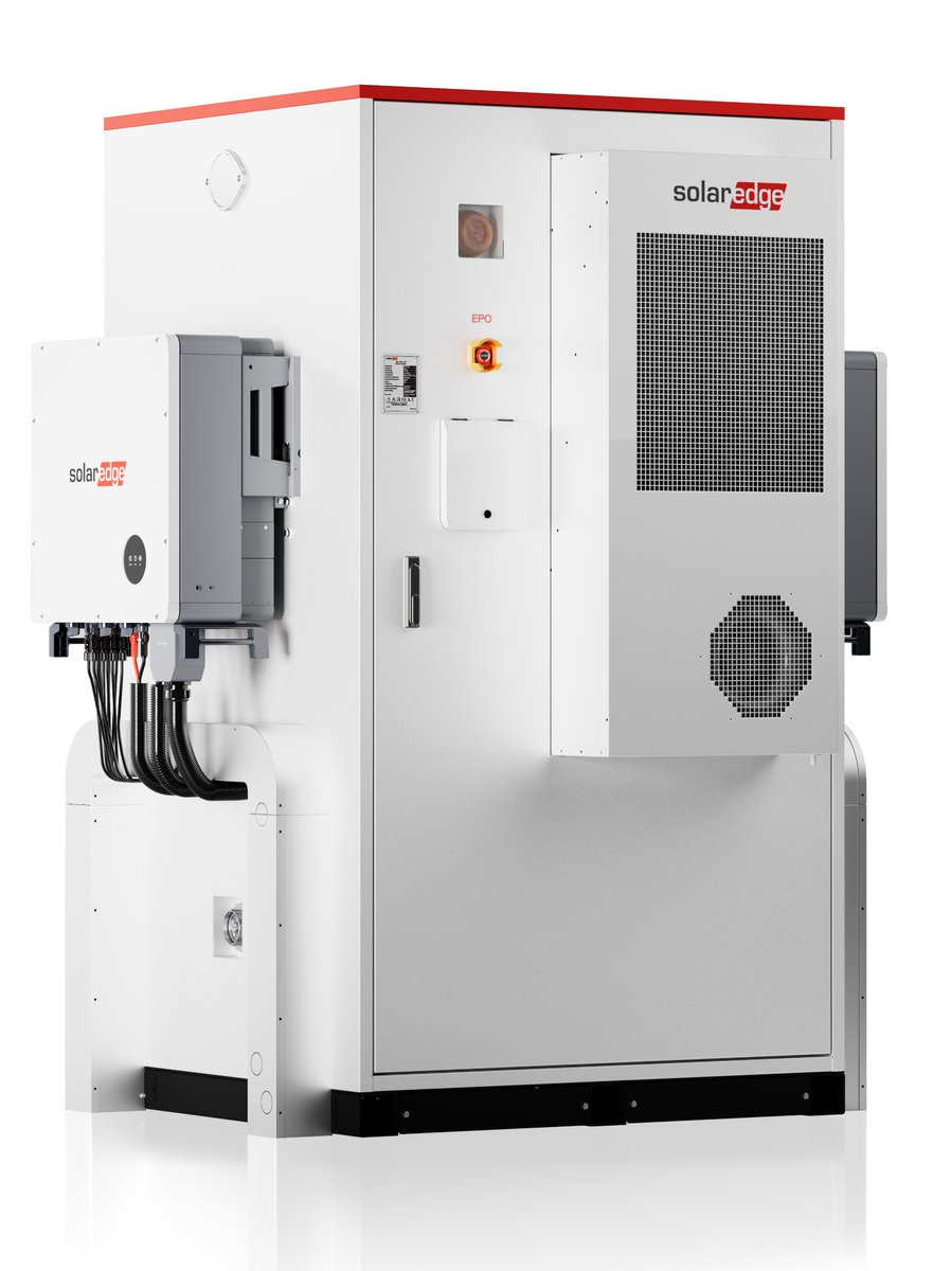 pvm_ess_news's tweet image. SolarEdge targets C&amp;amp;I anew with CSS-OD 197 commercial all-in-one battery: SolarEdge has a new commercial focused battery system, with the new model scaling up to as high as 1 MW / 4 MWh depending on the… dlvr.it/TS94gP #energystorage #BatteryStorage #SmartEnergy
