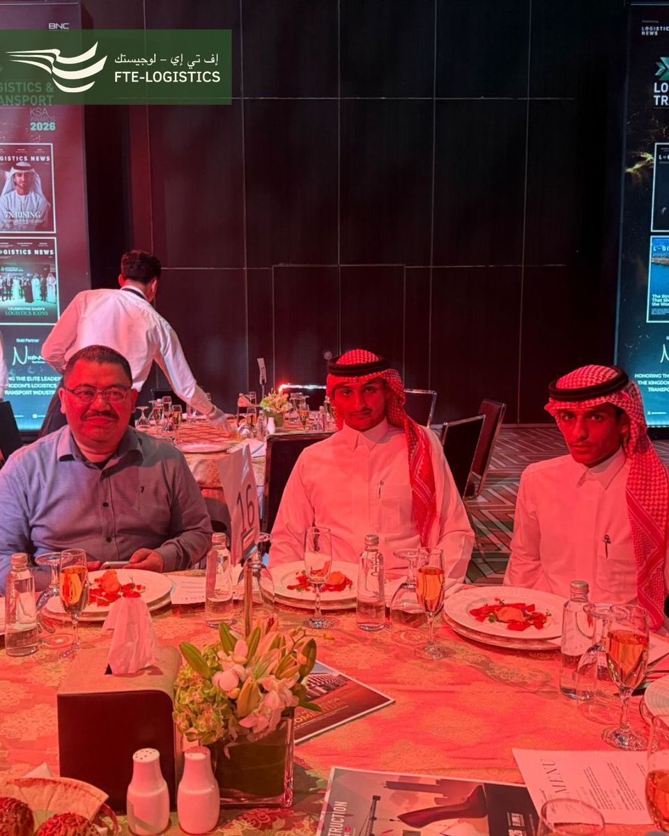 Proud to share that FTE Logistics has been awarded Innovation in Fleet Operations of the Year 2026
فخورون بالإعلان عن حصول FTE Logistics على جائزة الابتكار في تشغيل الأساطيل لعام 2026 🏆
#FTELogistics #AwardWinner #FleetInnovation #LogisticsExcellence