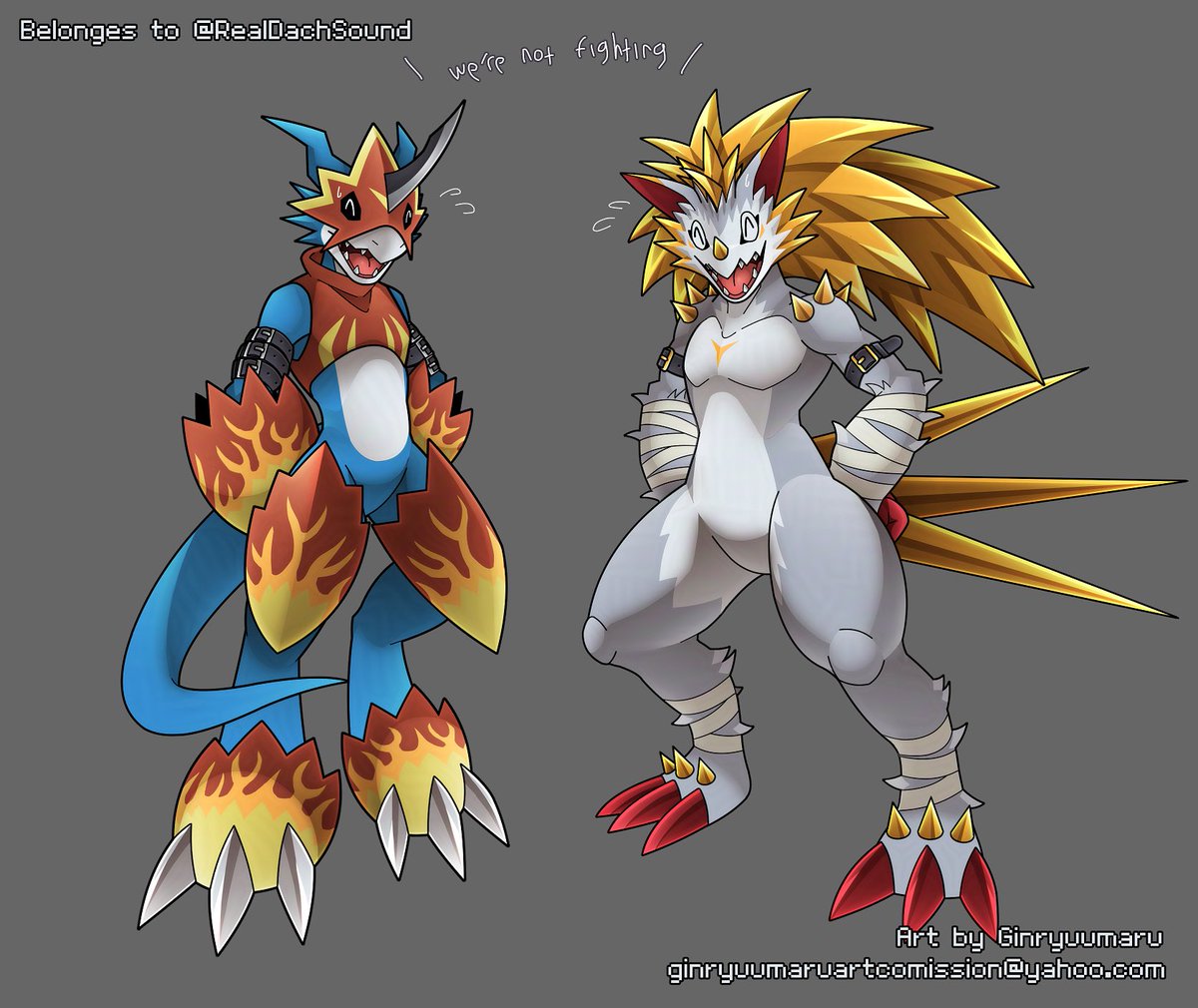 Ginryuumaru 🦔 (C0mms Closed!) tweet media