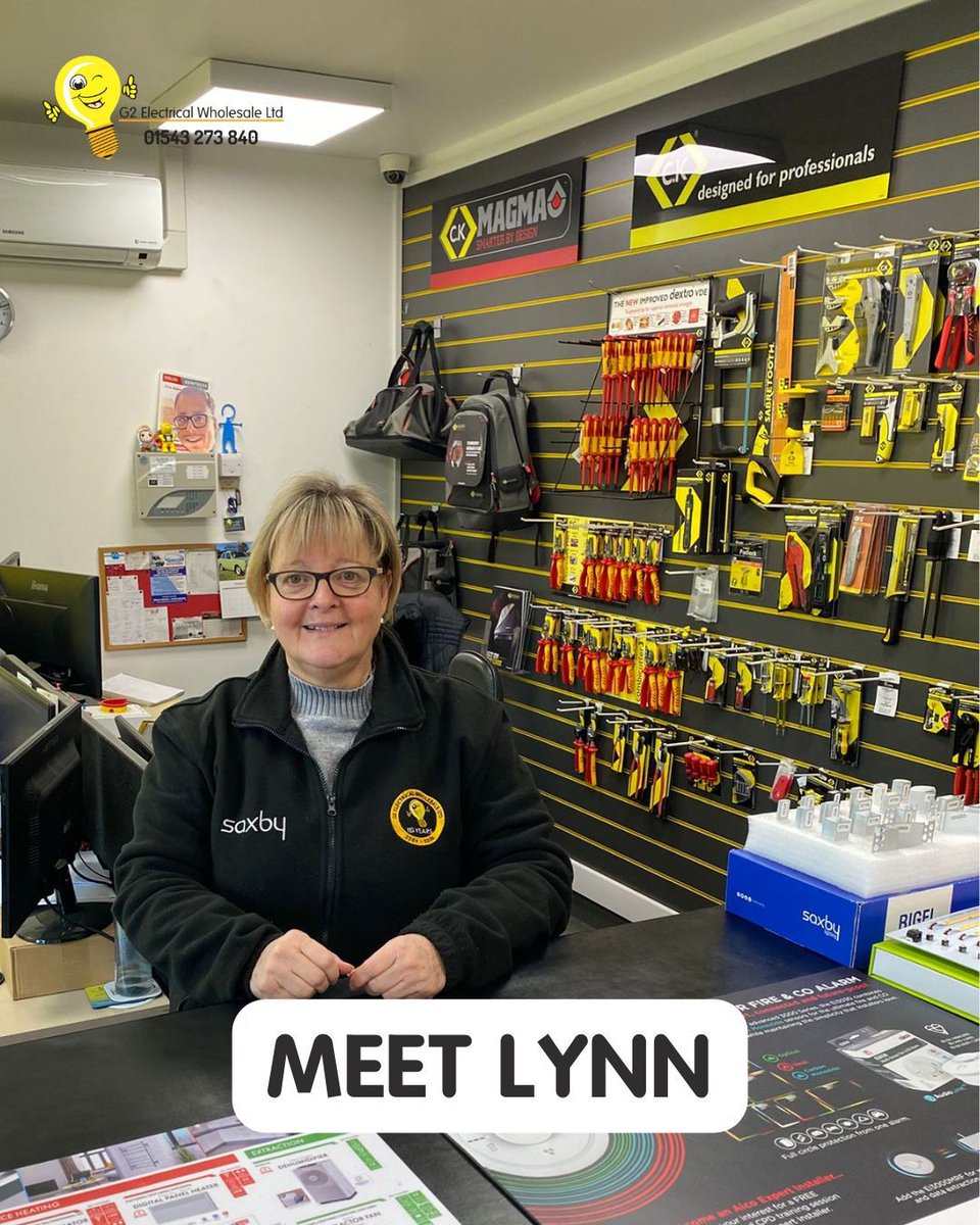 G2Electrical's tweet image. MEET LYNN  😀

👉 Year started at the company: September 2013
👉 Years in the industry: Over 30 years
👉 From: A Cannock girl born and bred
👉 Pet hate: Losing an order
👉 Pet love: The Spanish sunshine

Support local with G2 Electrical Wholesale 👏

#MeetTheTeam