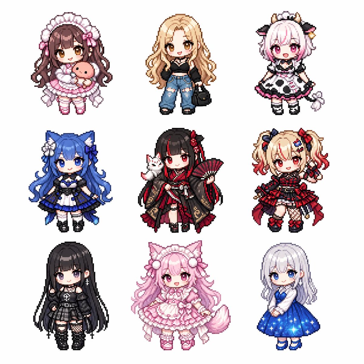 sayaka_aiart's tweet photo. ドット絵 https://t.co/P1Aq8qbwxk
