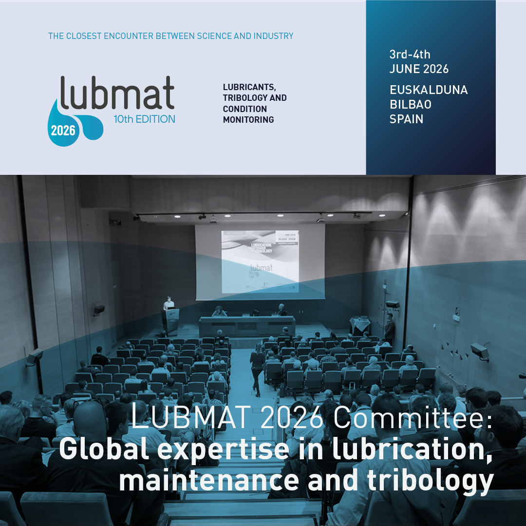 TeknikerOficial's tweet image. 🔝#LUBMAT2026 brings together an outstanding scientific and technical committee that highlights its international scope and strong commitment to excellence in #Lubrication, #Maintenance, and #Tribology. Discover more about the committees here 👉 lubmat.org/comittees