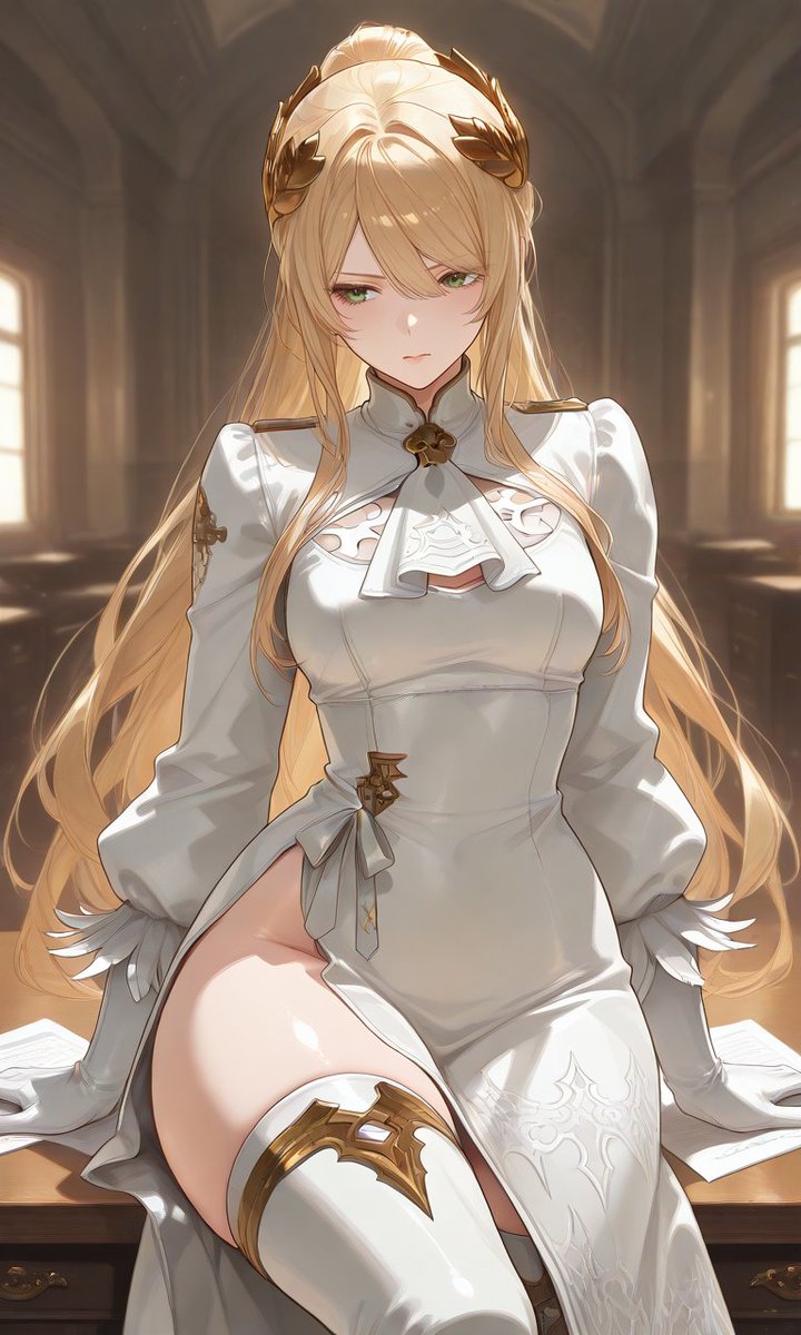 CeibaalAI's tweet photo. She is serious, but sometimes she needs to de-stress (1/2)
#SFW #AIGenerated #AIart #CommanderWhite #Nier https://t.co/w12F5f60FN
