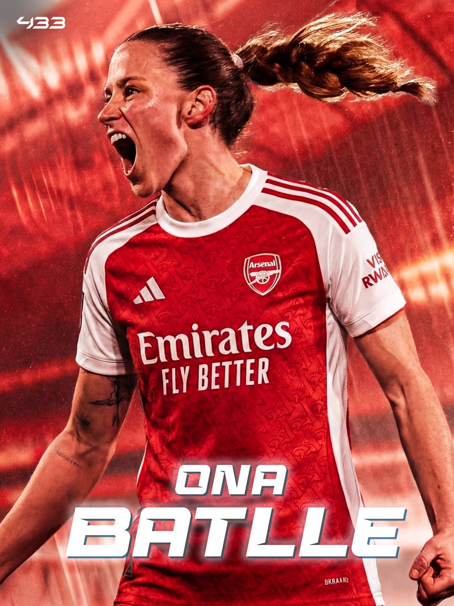 fanxietyfc's tweet image. 🚨𝐁𝐑𝐄𝐀𝐊𝚰𝐍𝐆: Ona Batlle is closing in on a move to Arsenal Women, per ESPN ⏳

Set to leave Barcelona Women despite contract talks, with a free transfer to England looking likely 👀✍️

#onabatlle #arsenal #barcelona #wsl #football