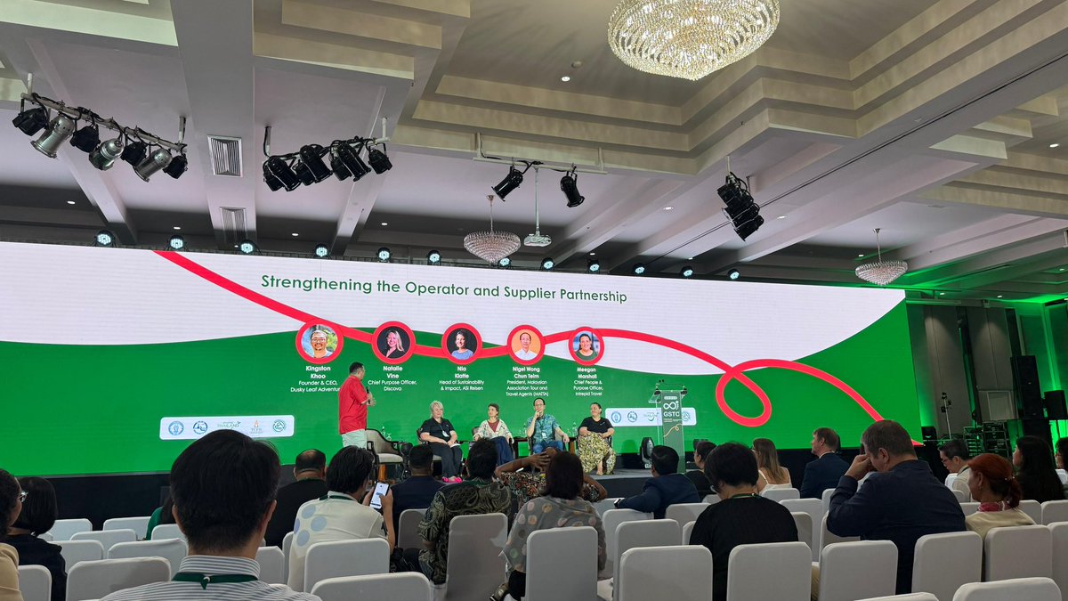 GSTC_'s tweet image. Strengthening the Operator and Supplier Partnership #GSTC2026 🪷

(At Royal Phuket: Grand Ballroom)

#operator #supplier #sustainabletourism