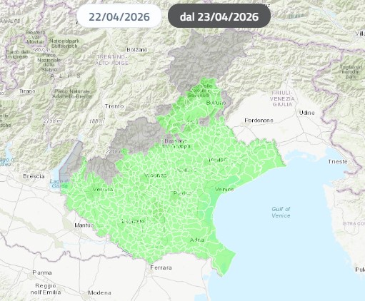 arpaveneto's tweet image. #aria #PM10 #veneto 
🟢 i livelli di PM10 sono molto bassi, per i prossimi giorni è confermato il livello di allerta 0 (verde)
arpa.veneto.it/dati-ambiental…