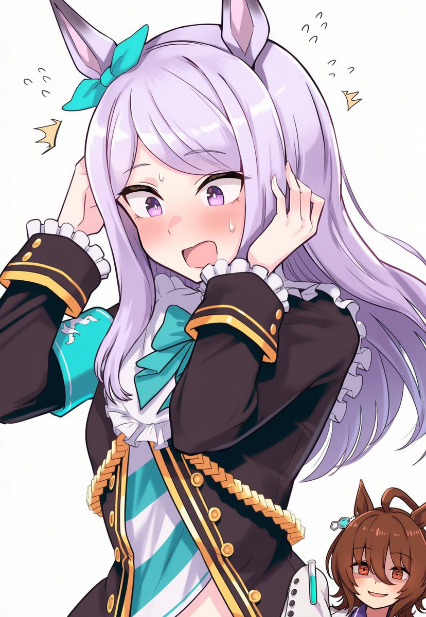 タキオン「ウマ娘になった気分はどうだい？ "元"トレーナーくん…💕」#TSF