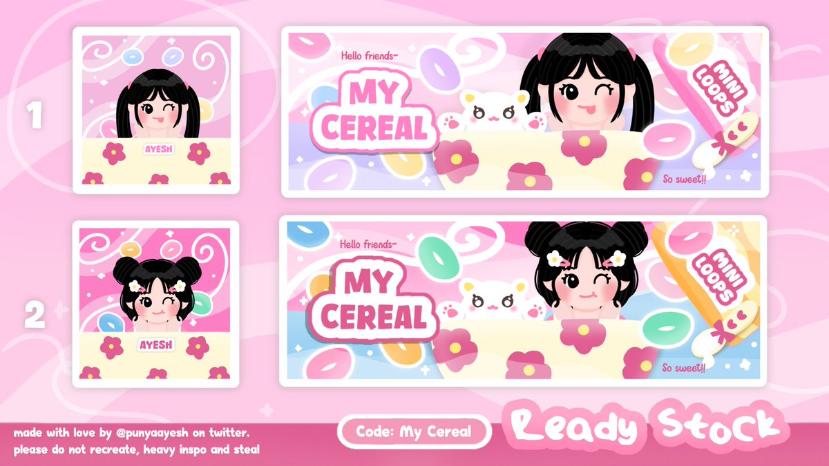 ayesh` layout chibi tweet media