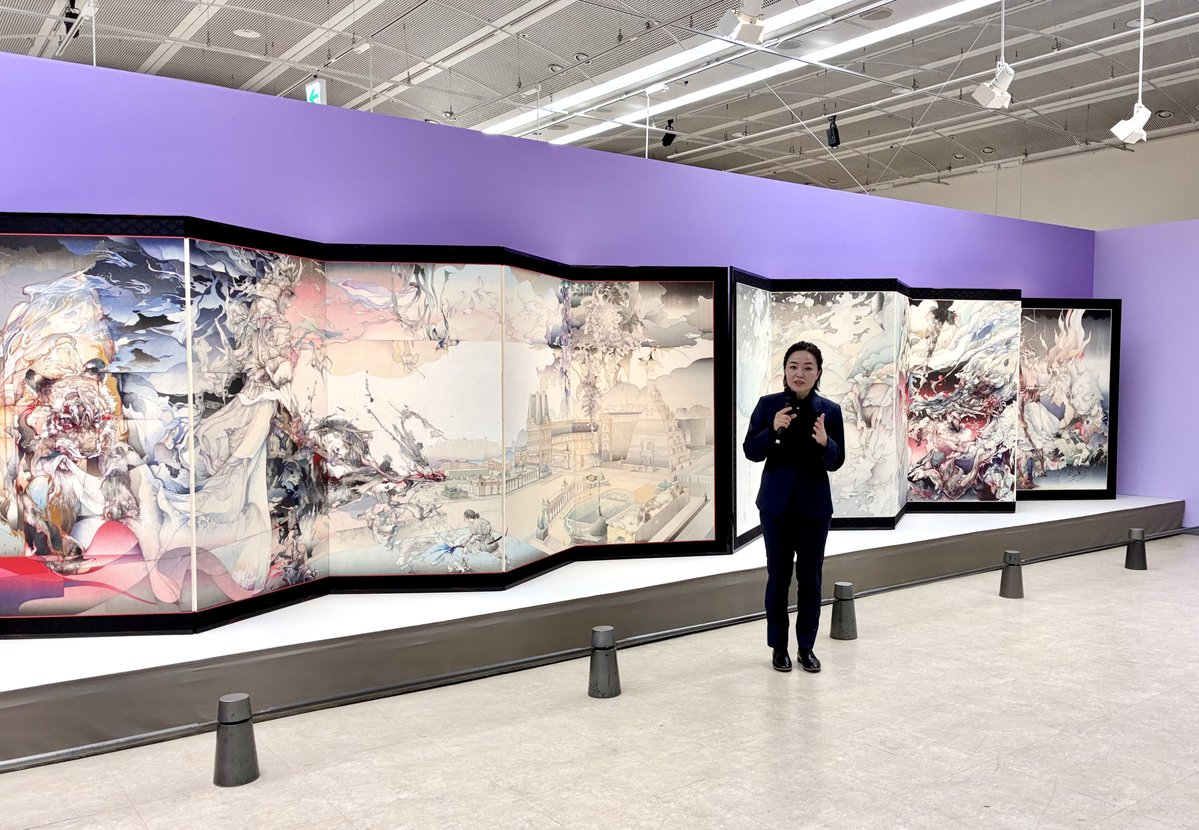 今日から日本橋高島屋S.C. 本館8Fホールで「入江明日香展2026 月影と