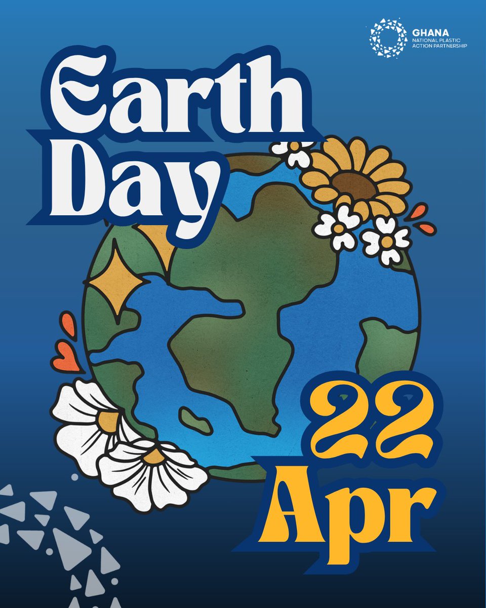 GhanaNPAP's tweet image. #EarthDay is a reminder:
#Plasticpollution isn’t just a waste issue, it’s a climate issue. 🌍♻️From production to disposal, #plastics impact our planet at every stage.

In Ghana, the shift toward a #circulareconomy is already underway.
Let’s keep the momentum going.