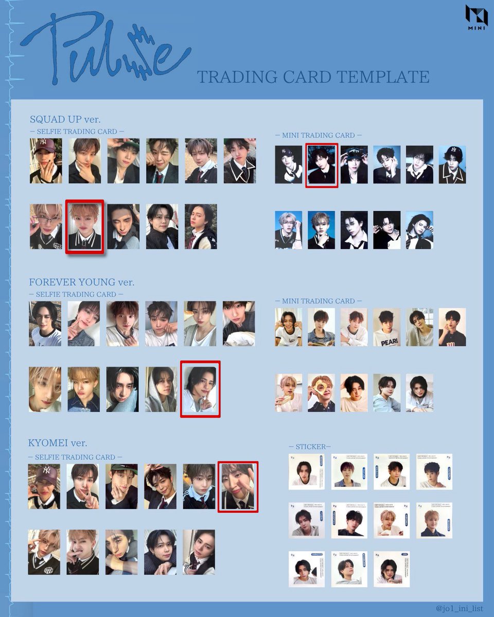 natwo__ini's tweet photo. INI 8TH SINGLE PULSE パルス

【譲】
赤枠
タワレコ店舗　許
選出店舗　高塚(髙塚)

【求】 
同種　西　藤牧

郵送交換希望です！
お気軽にお声掛けください🙇‍♀️
 #INI交換  #INIPULSE https://t.co/uYmjTujulc