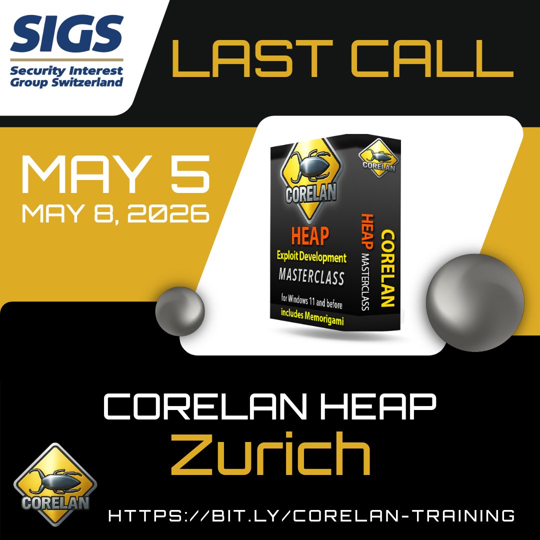 Corelan Consulting & Training tweet media
