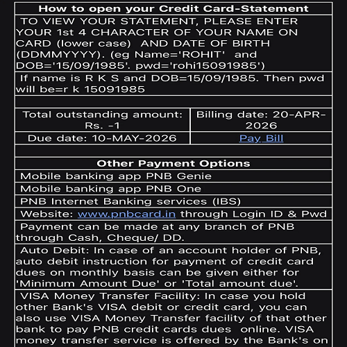 HuntS63032's tweet image. Fake PNB Credit Card Email Scam Alert 🚨:
Scammers are sending fake Punjab National Bank emails with misleading details—always verify the source and never click suspicious links.
#PNBScam #EmailScam #PhishingAlert #CyberSecurity #OnlineFraud #BankScam #ScamAwareness #StaySafe