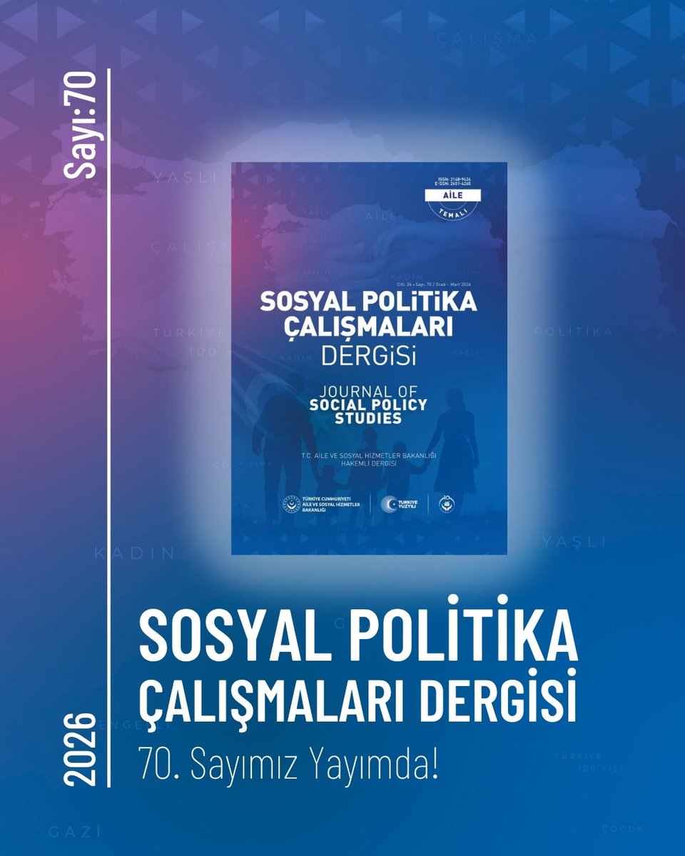 spcdergi's tweet photo. Dergimizin, 70. Sayısı Yayımlandı!

Birbirinden değerli 8 akademik çalışmanın bulunduğu Dergimizin yeni sayısını https://t.co/i0yVGkzKUk adresinden okuyabilirsiniz.

Haberin devamı için👇
https://t.co/1FuFePVp9e https://t.co/QlqNfWpqir