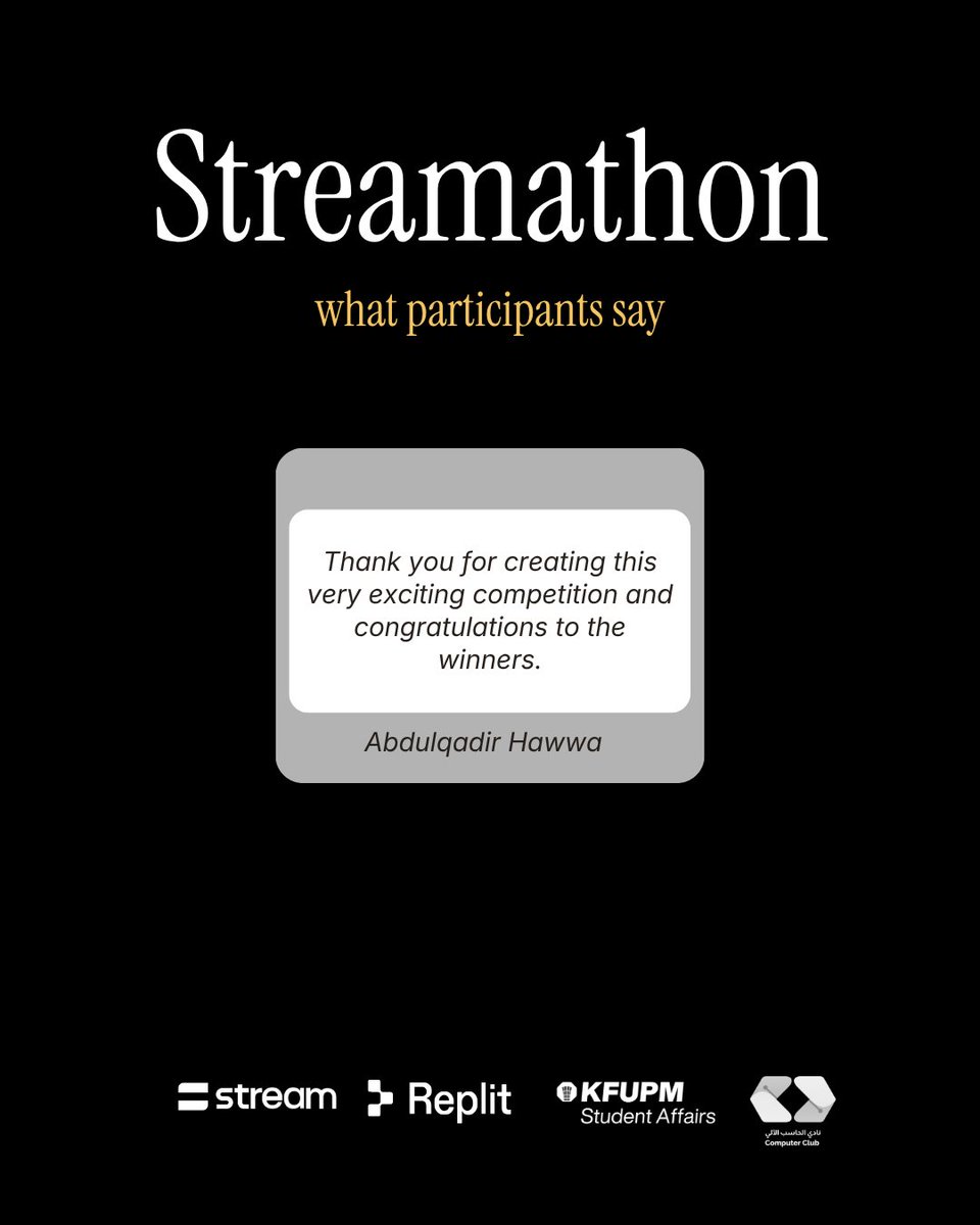 getstreampay's tweet image. Built with you,  grateful for every word⚡️
#STREAMATHON #StreamXReplit
