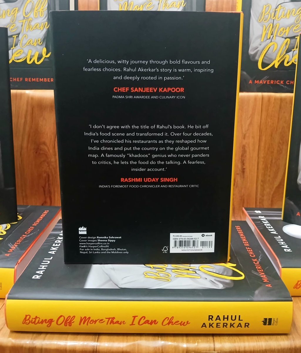 PadhegaIndia_'s tweet image. #NewBookAlert 🪷
Presenting the much talked about book: Biting Off More Than I Can Chew by @rahulakerkar, published by @HarperCollinsIN.
#BuyOriginal 💮 #BuyFromPI
Order 👉padhegaindia.in/product/biting…