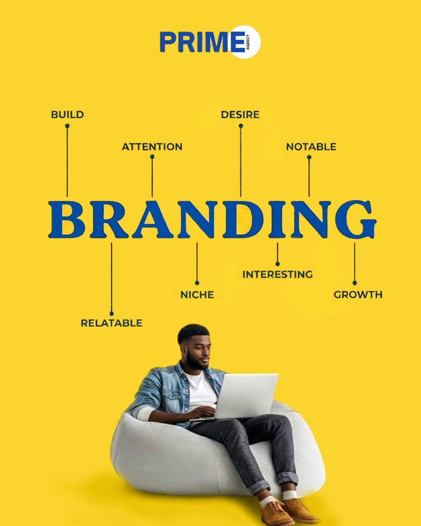 primedigital9ja's tweet image. Most people think branding is design.

But real branding is about attention, desire, relatability, and growth.

It’s how your audience feels when they see your name.

Build a brand people don’t just see — a brand they remember.

#BrandingMatters #BrandGrowth #PrimeAgency
