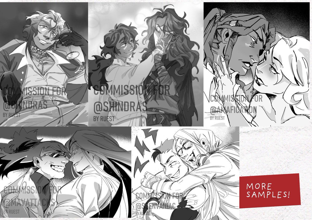 ★RTs and likes are appreciated!★    

Opening sketch commissions >< for your OCs, oshis, yume, etc. you name it! I'll be accepting 10 slots!! secure your spot via email (rubykurn.work@gmail.com) or DMs if interested!