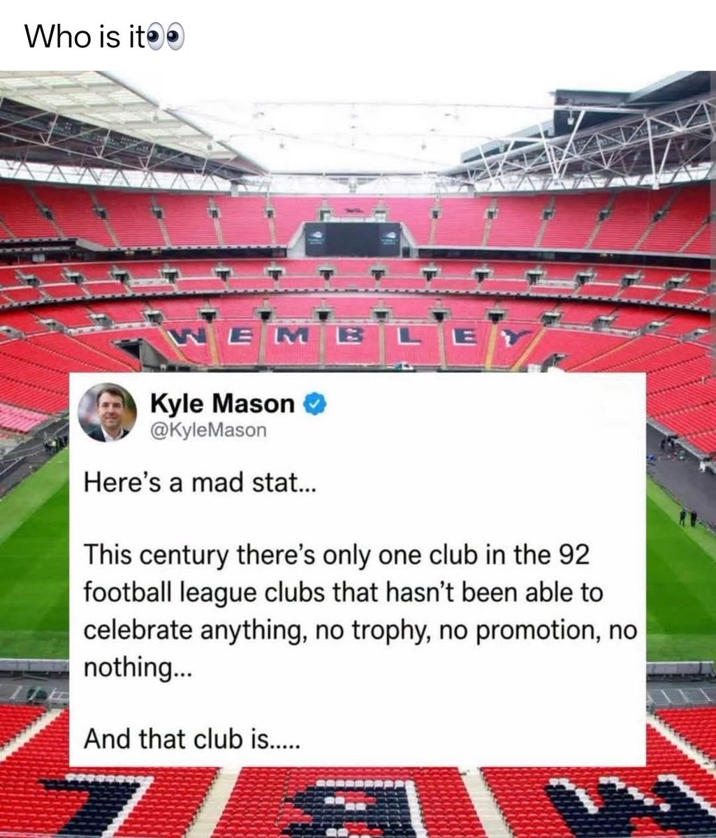 ben_lambert84's tweet photo. @Lea_EFC Gonna be waiting at least another 30 years I teckon, at least everyone else has had something to cheer. https://t.co/bDVf4aC8qq