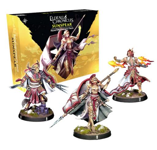 Tactica_Games's tweet image. Auf den Sommer hin kommt die neue Reinforcements Pack: Sunspear für Eldfall Chronicles! Dieses Mal für die Helian League. Auch die neuen Modelle eignen sich toll als Rollenspielfiguren - genau wie alle anderen Eldfall Modelle.
tacticagames.ch/shop/de/katego…
#tabletop #eldfall #roleplay