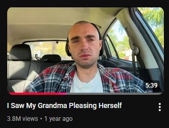 m16ztooswift's tweet photo. I Saw My Grandma Pleasing Herself > Rest in peace my Granny, she got hit by a Bazooka https://t.co/Gk8cJVDVp0
