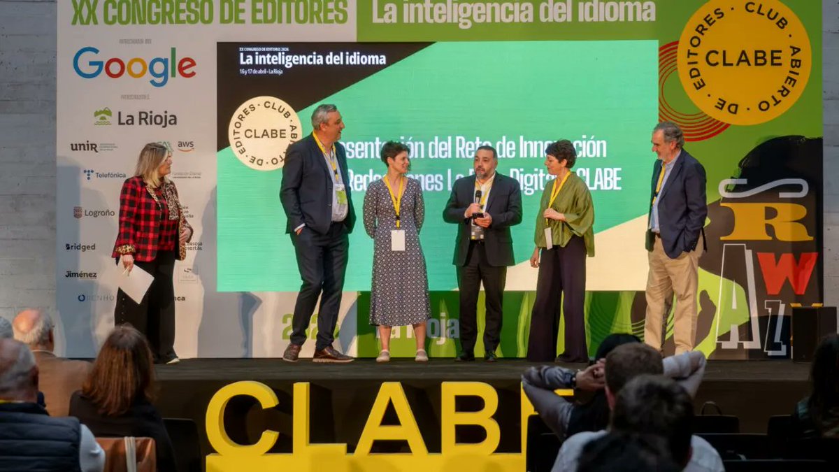 clabe_editores's tweet photo. ¡Ya está abierta la convocatoria del Reto de Innovación en redacciones!
📅 Plazo abierto hasta el 30 de abril. 🔗 Participa aquí: https://t.co/Xq7iC0D1EW
#IA #Periodismo #Innovación #CLABE #Medios https://t.co/q5OH7IRlMa