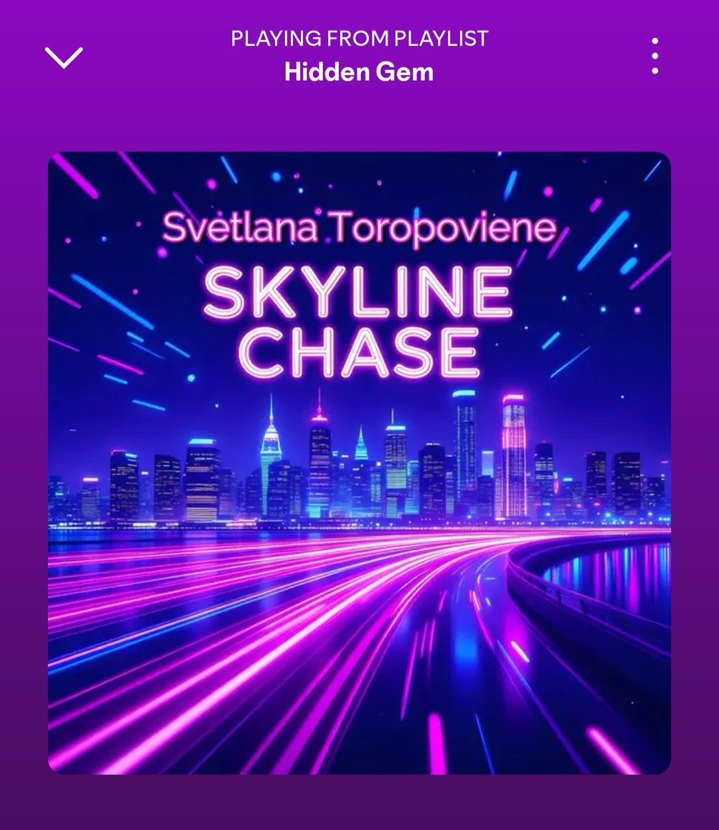 LanaToro21's tweet image. #Gratitude #MusicLovers 

I don't have IG &amp;amp; Tik-Tok but I thank @ ZacharinRecords for submitting my track "Skyline Chase" to his Playlist "Hidden Gem Treasure"
 🎶💎💿💎🎶

Hot songs here🔥💯👇💯🔥
open.spotify.com/playlist/5cvE4…