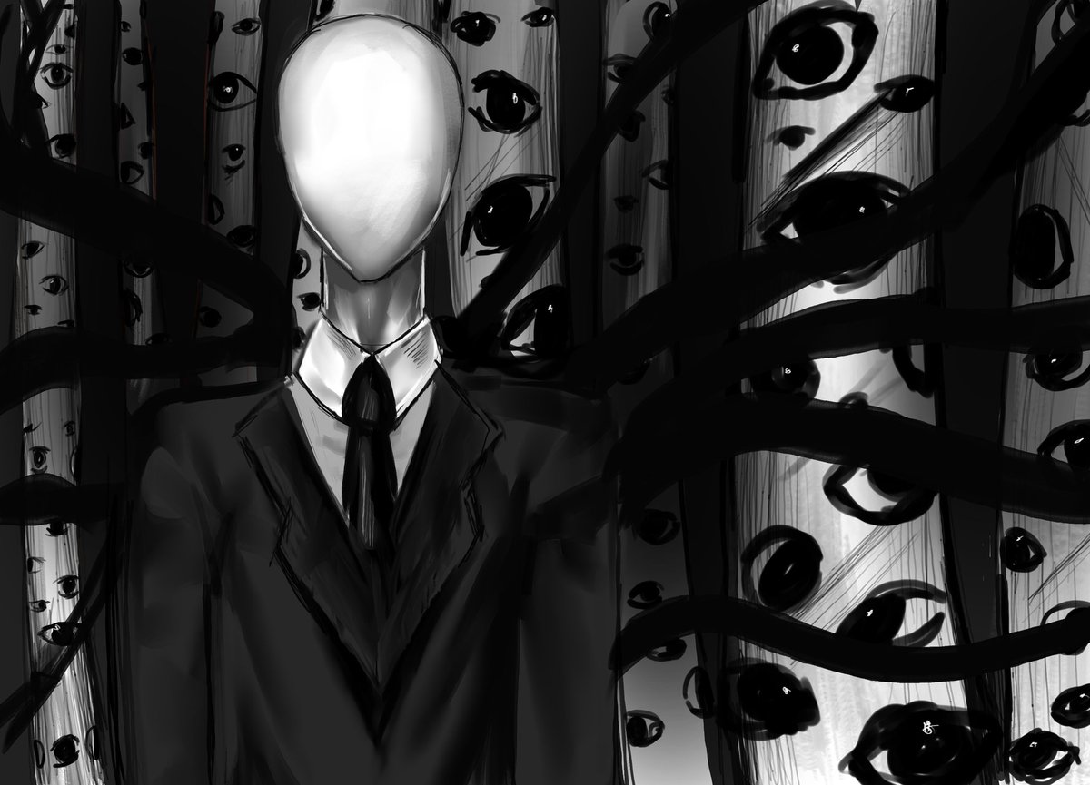 Sapior6's tweet image. #Slenderman