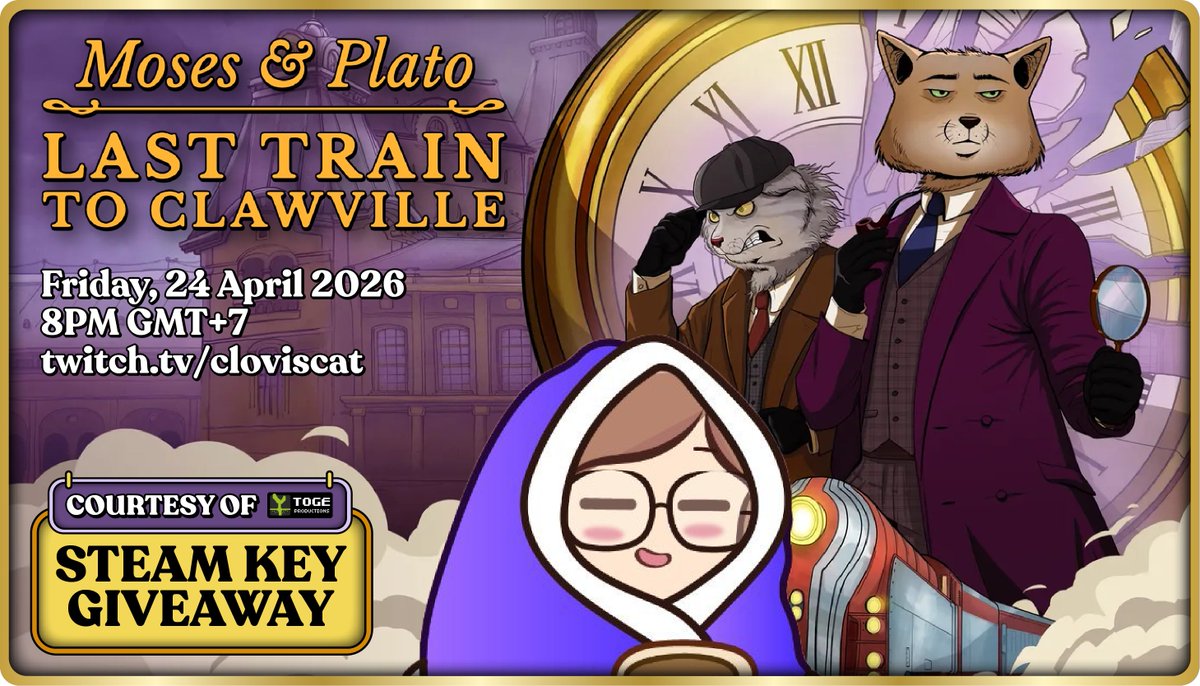 Cloviscat 🍀😺 tweet media