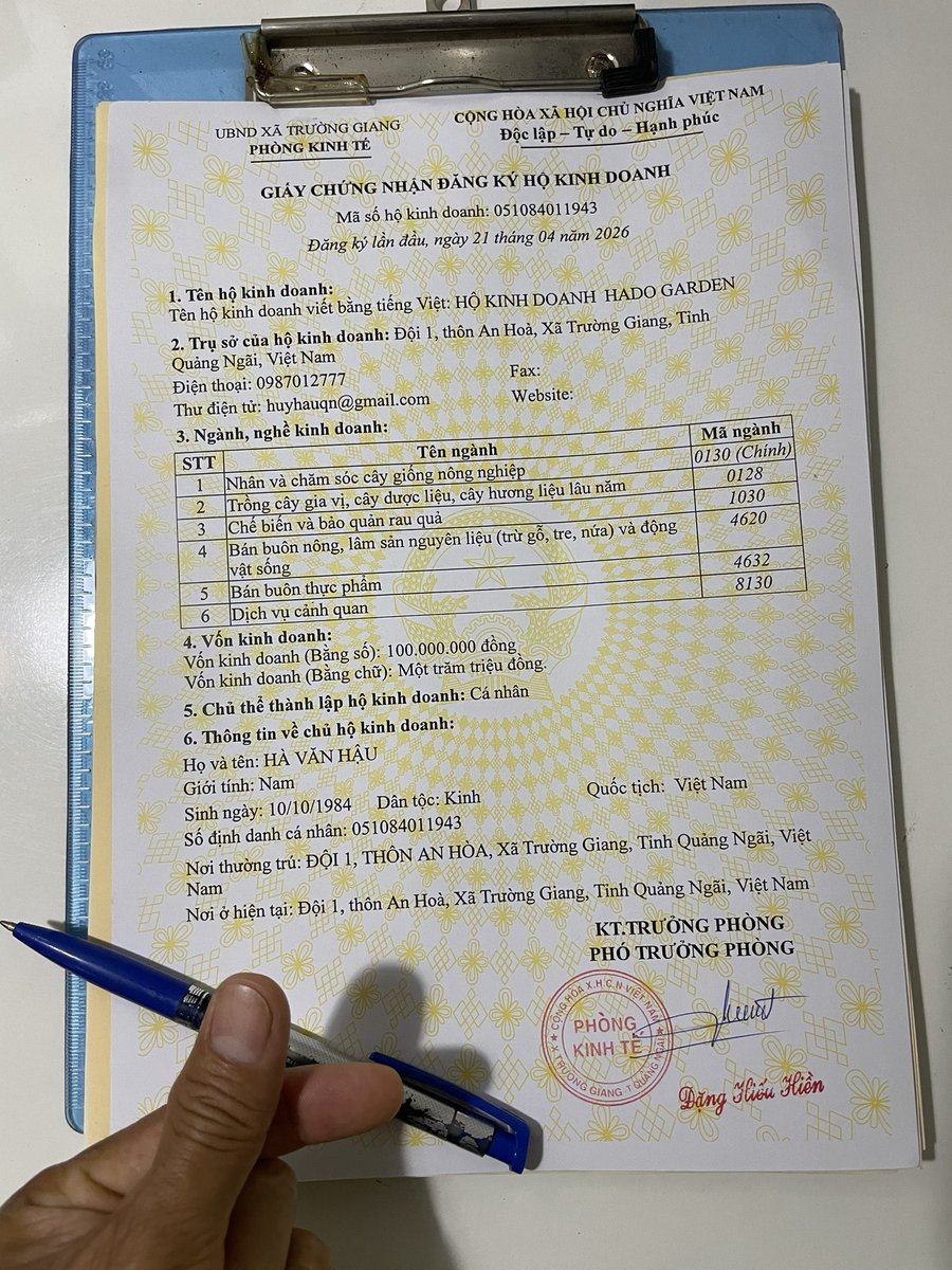 Hà Huy Hậu | Hado tweet media