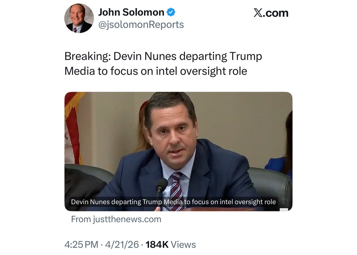 patriot_karma's tweet image. Bring the #PAIN @DevinNunes 💀

justthenews.com/politics-polic…