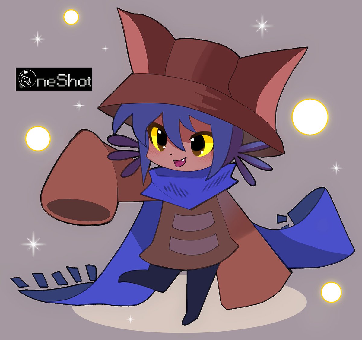 cubynell's tweet image. #oneshot #niko