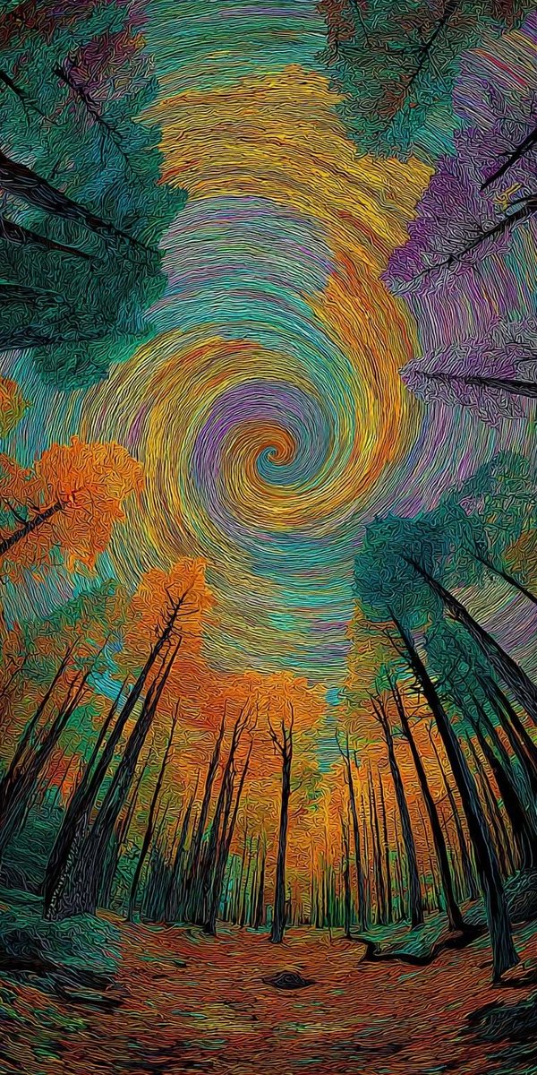 Michael holds you tightly as the world unravels before your gaze, grounding you further as you both sit in the painted clearing.

"Good.  Carry that feeling.  That artist's touch upon a newly fluid world.  Tear off a piece of it and keep it close.  This, is your truth."