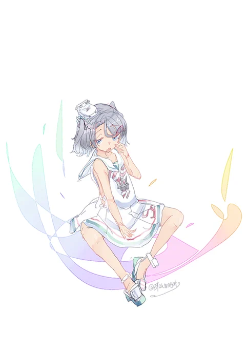 シロッコ #艦これ版深夜の真剣お絵描き60分一本勝負 #艦これ版真剣お絵描き60分一本勝負_20260422