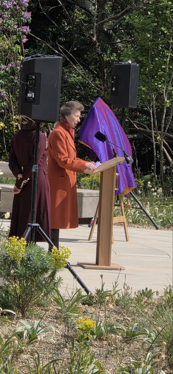 NSRComms's tweet photo. Yesterday we were invited by The Royal Parks to supply audio &amp; screens for the opening of the Queen Elizabeth II Garden in Regent’s Park, London. The official opening by Princess Anne happened yesterday (Tues 21 April) on what would have been Queen Elizabeth II’s 100th Birthday. https://t.co/L2cfp6QHFn