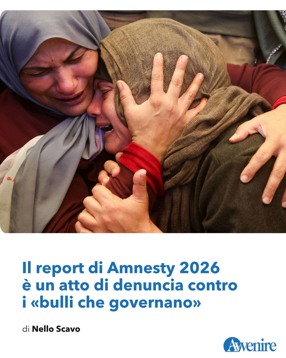 Avvenire_Nei's tweet photo. Dall'attacco "illegale" di Usa e Israele all'Iran ai centri di detenzione per i palestinesi, fino agli stupri di massa nel Congo orientale, il "prontuario" delle violazioni dei diritti umani nel mondo. Leggi l'articolo di Nello Scavo https://t.co/yPFmEd47nU https://t.co/MaqoSw0QbD