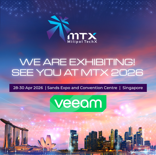 Veeam APAC tweet media