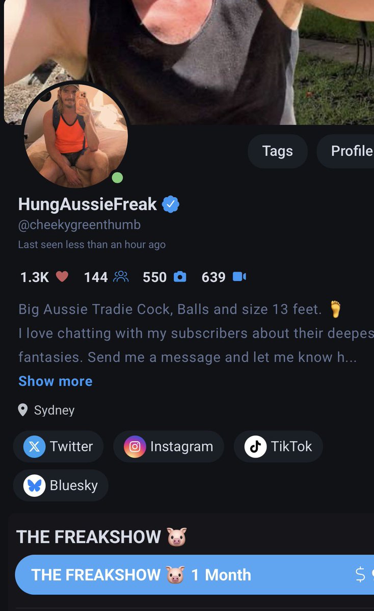 The Barefoot Bogan (18+) tweet media