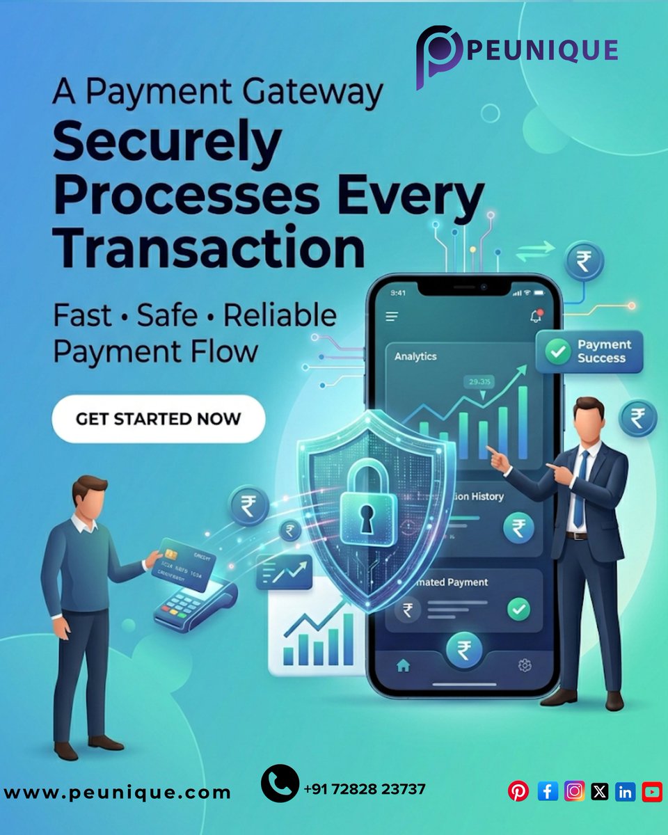 pe_unique's tweet image. Boost your business with fast, safe, and reliable payment solutions designed for seamless performance
📞 +91 72828 23737
🌐 peunique.com
#PeUnique #PaymentGateway #SecurePayments #FintechIndia #DigitalPayments #BusinessGrowth #OnlinePayments #PaymentSolutions
