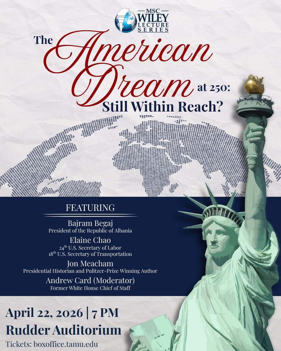 MSC Wiley Lecture Series tweet media