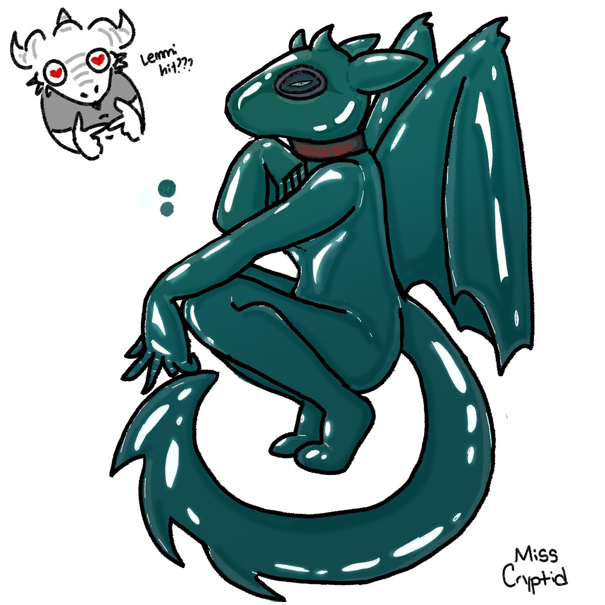 Miss Cryptid 🔞- Commisions Closed tweet media