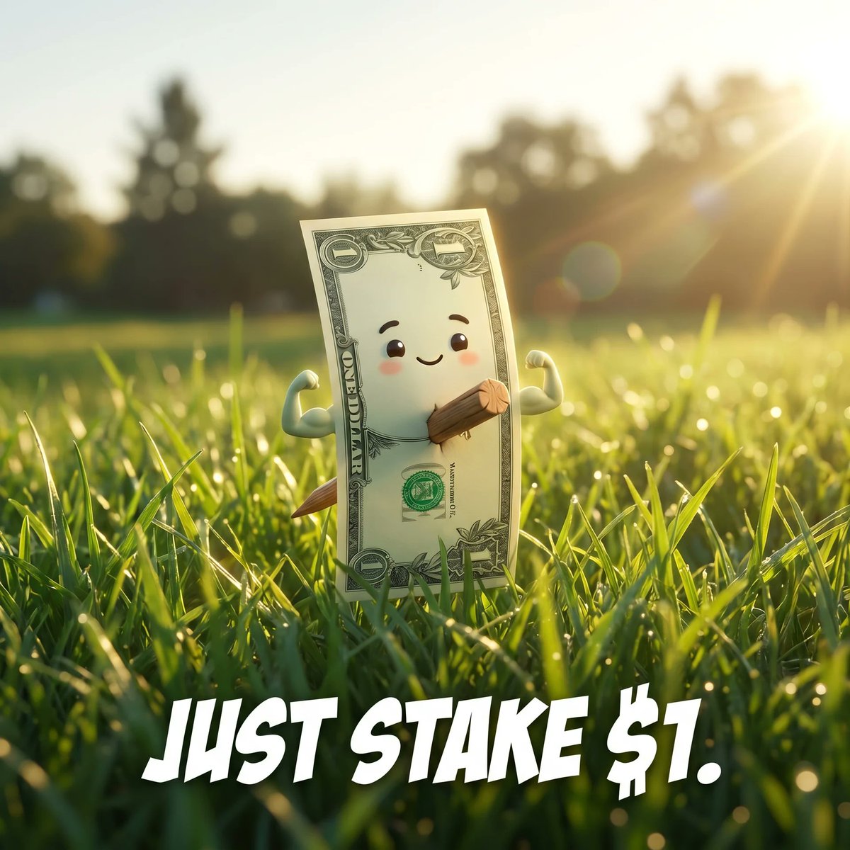 Stake tweet media